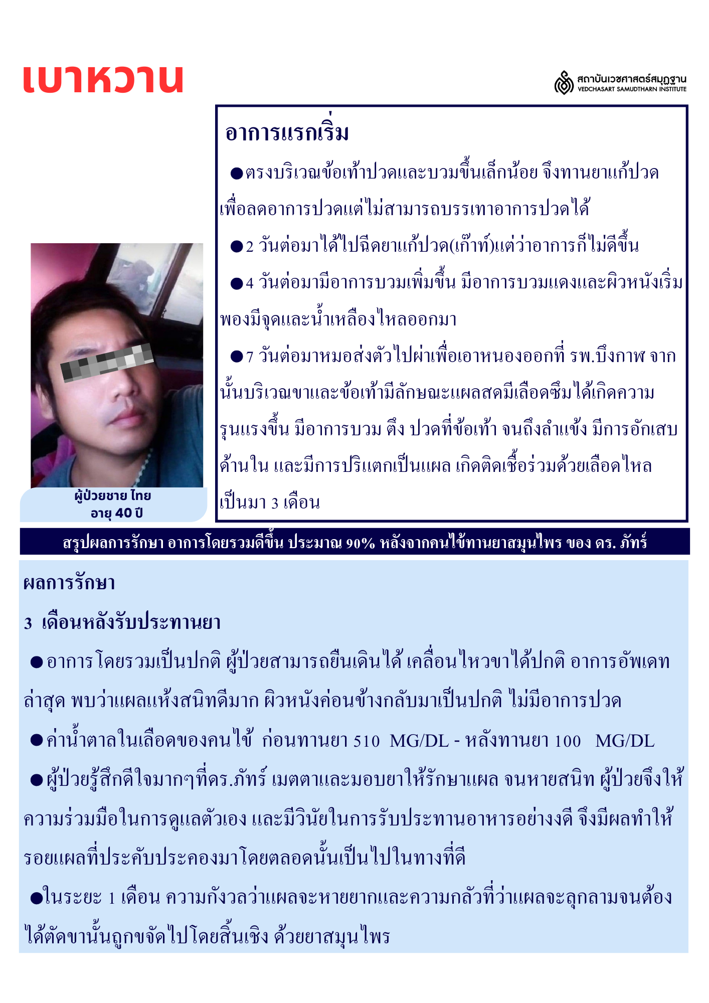 โรคเบาหวาน Diabetes